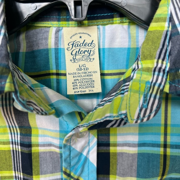 Boys Button Up Shirt 10/12 Bundle!!! Gap, Children’s Place and Faded Glory Combo - Picture 9 of 14